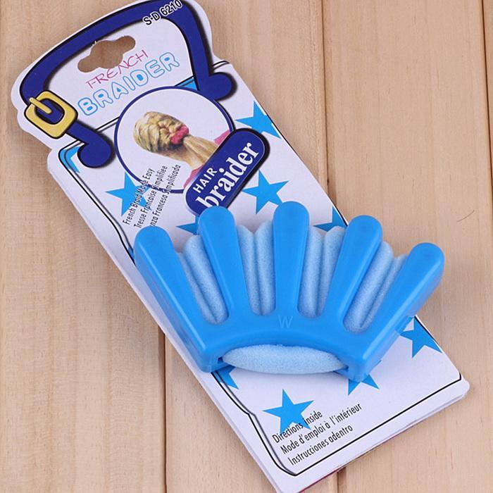Accessories French 9inch 8cm Braider Braid Hair 1 4 6cm Blue Style 6inch Holder Home 1 Tool Braided Red Hair DIY 0