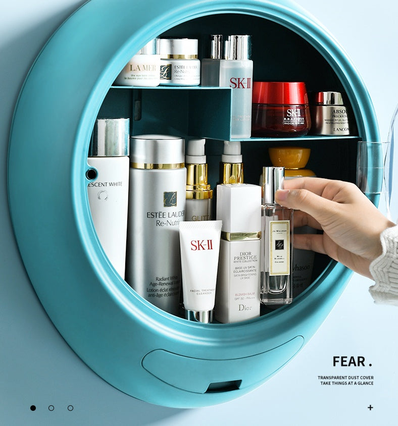Wall-Mounted Cosmetic Storage Box