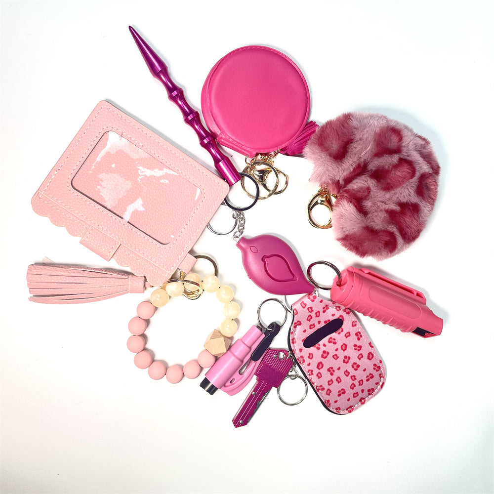 DIY Self-Defense Hair Ball Spray Key Chain