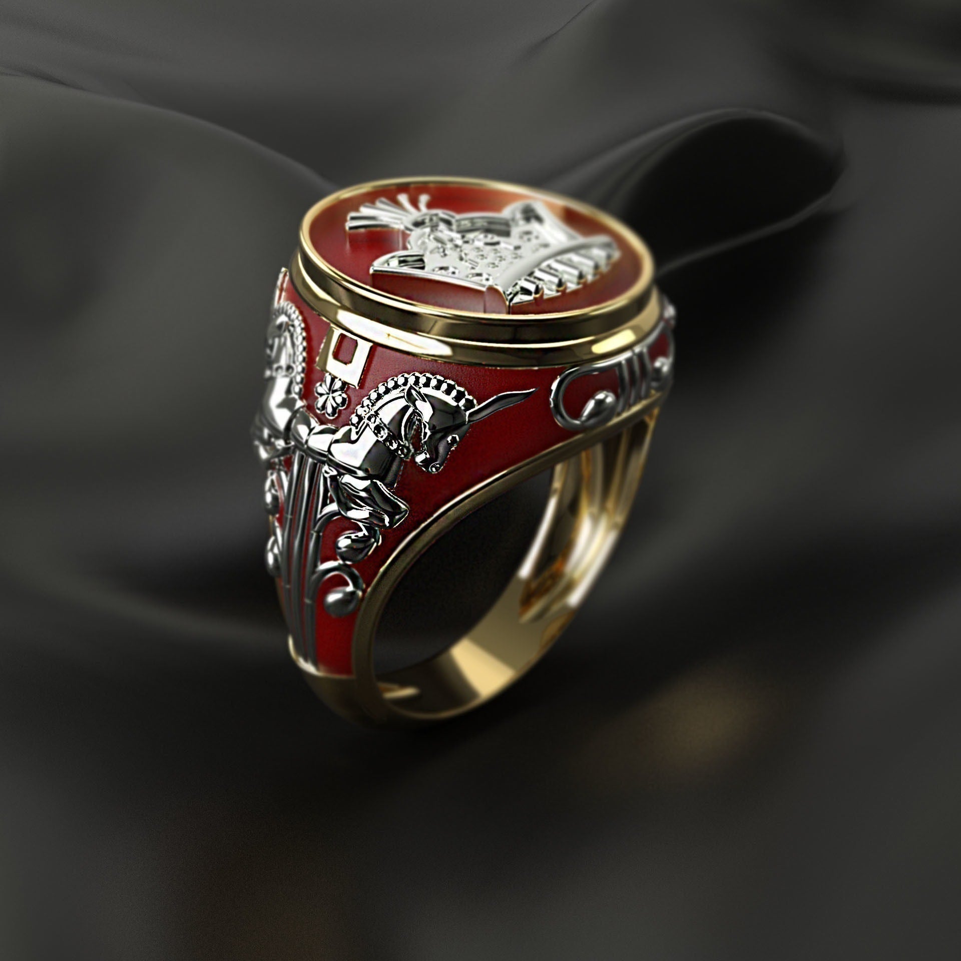Vintage Crown Ring