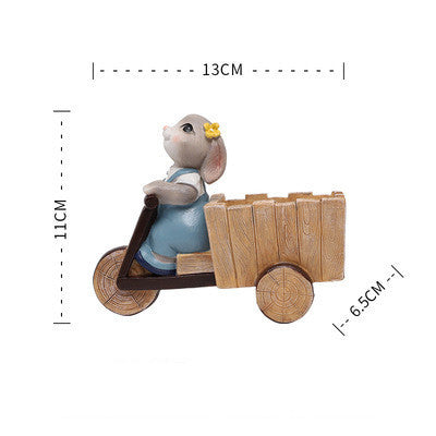 Cartoon Rabbit Flower Pot