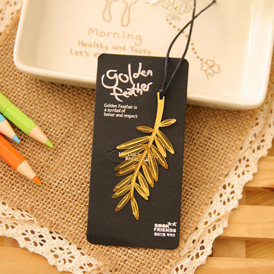Vintage Hollow Leaf Vein Bookmark
