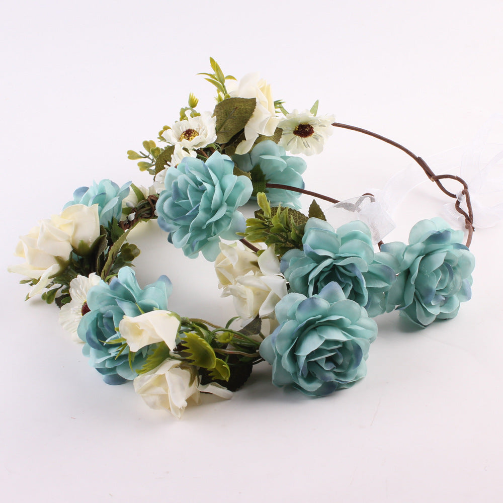 Seaside Vacation Wig Wreath