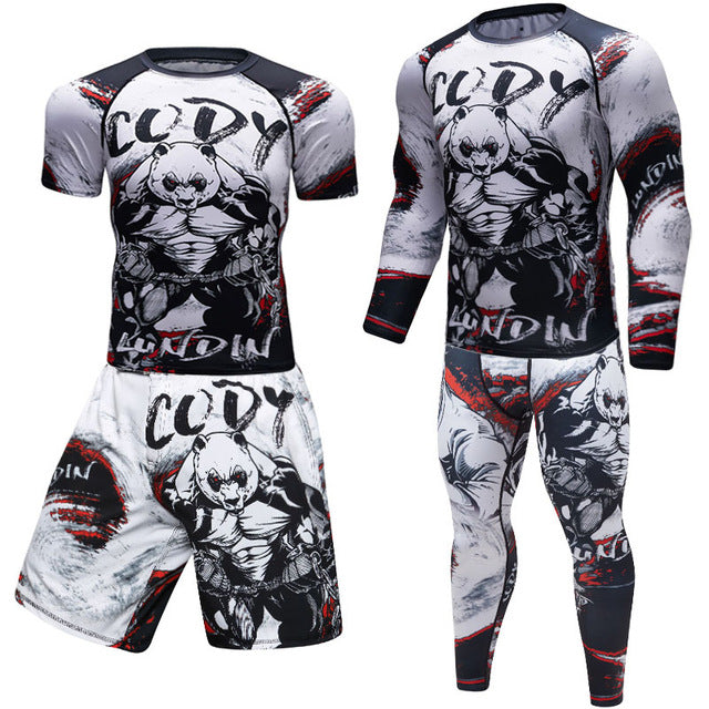 Free Kick Boxing and Sanda Training Suit
