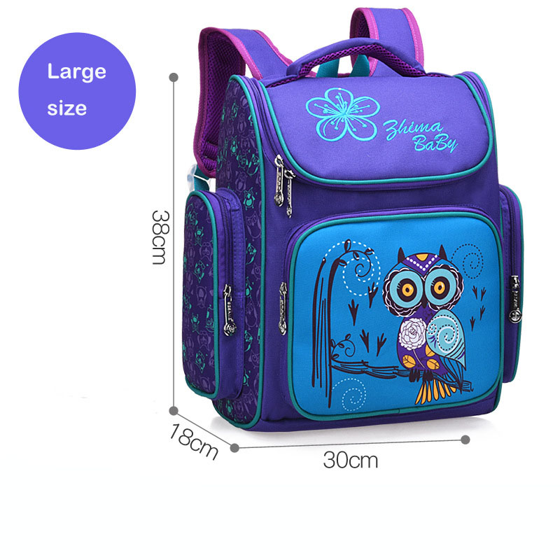 Cartoon Cute Russian School Bag 3D Stereo Backpack
