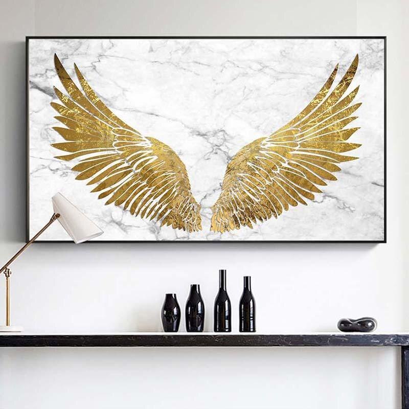 Postmodern Living Room Decoration Painting Sofa Background