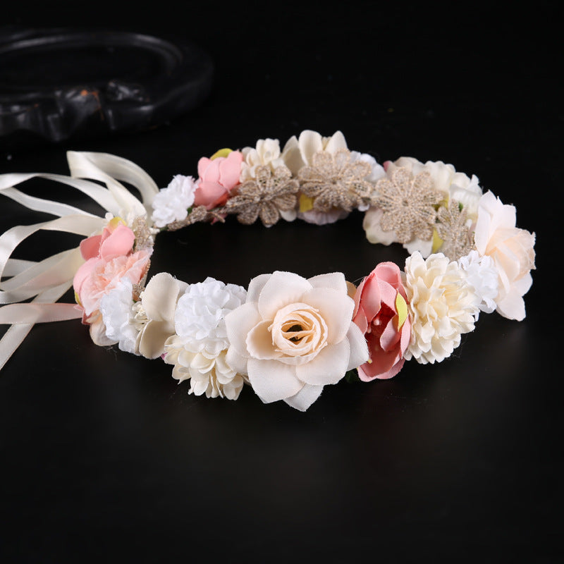 Color Flower Headband Headband
