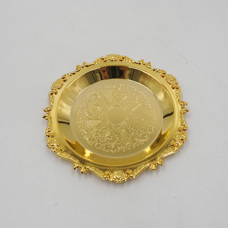 Vintage Coaster - GOLD & SILVER