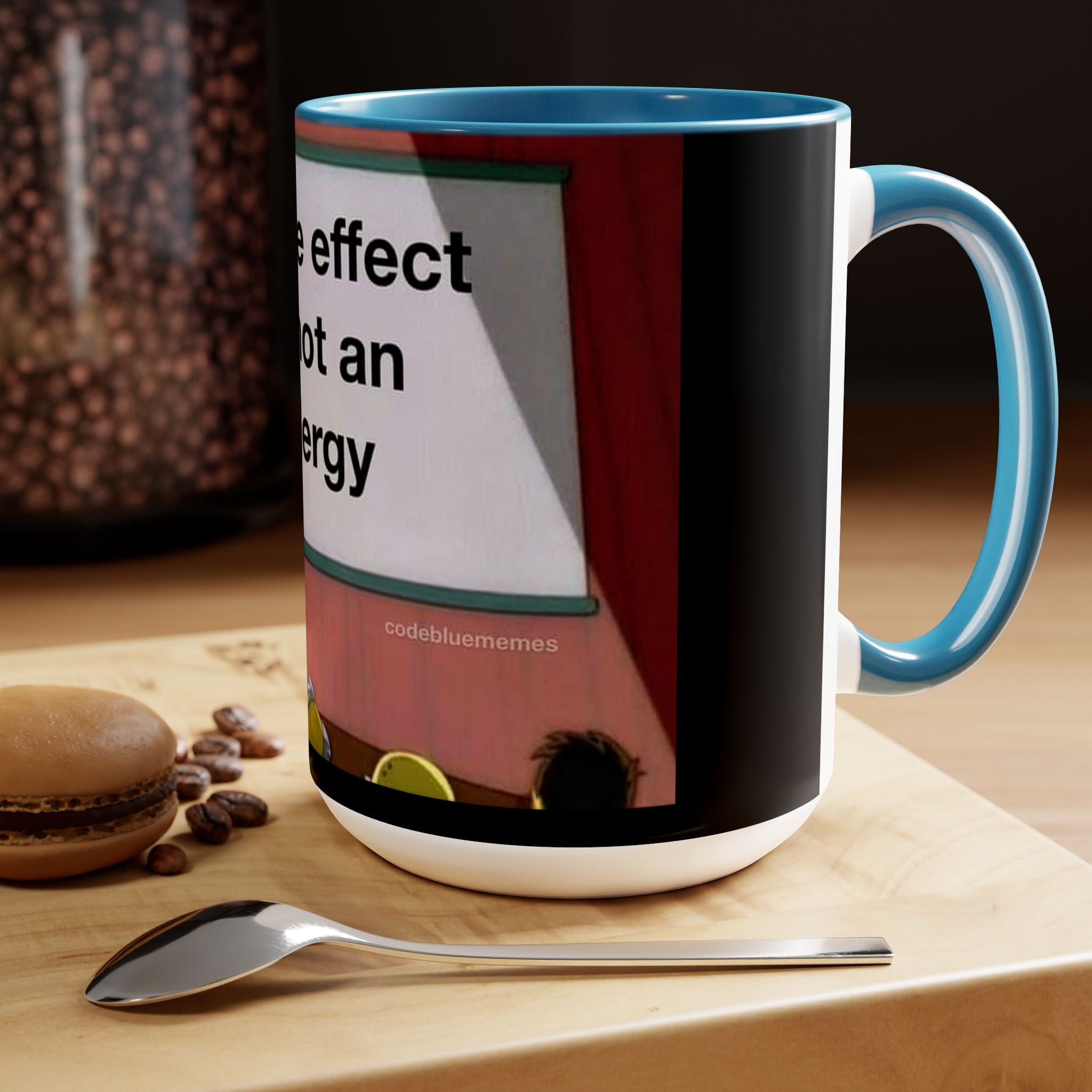 Two-Tone Coffee Mugs, 15oz