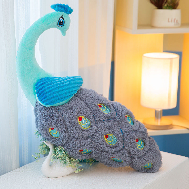 Peacock Pillow