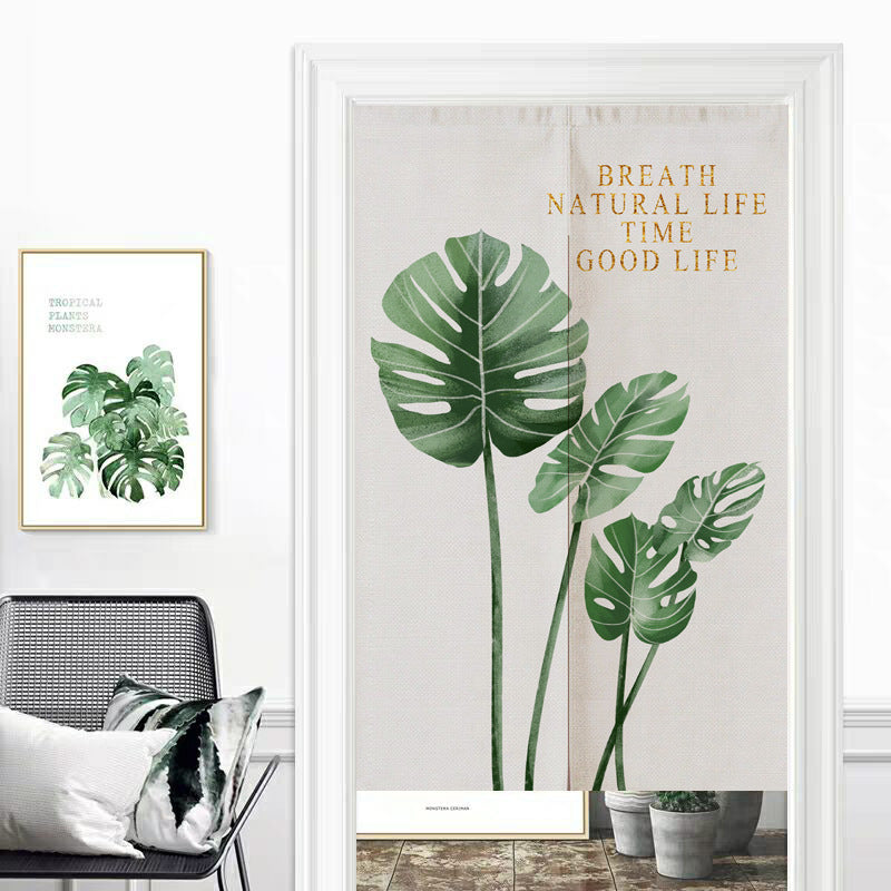 Household Non-Perforated Anti-Mosquito Printing Curtain