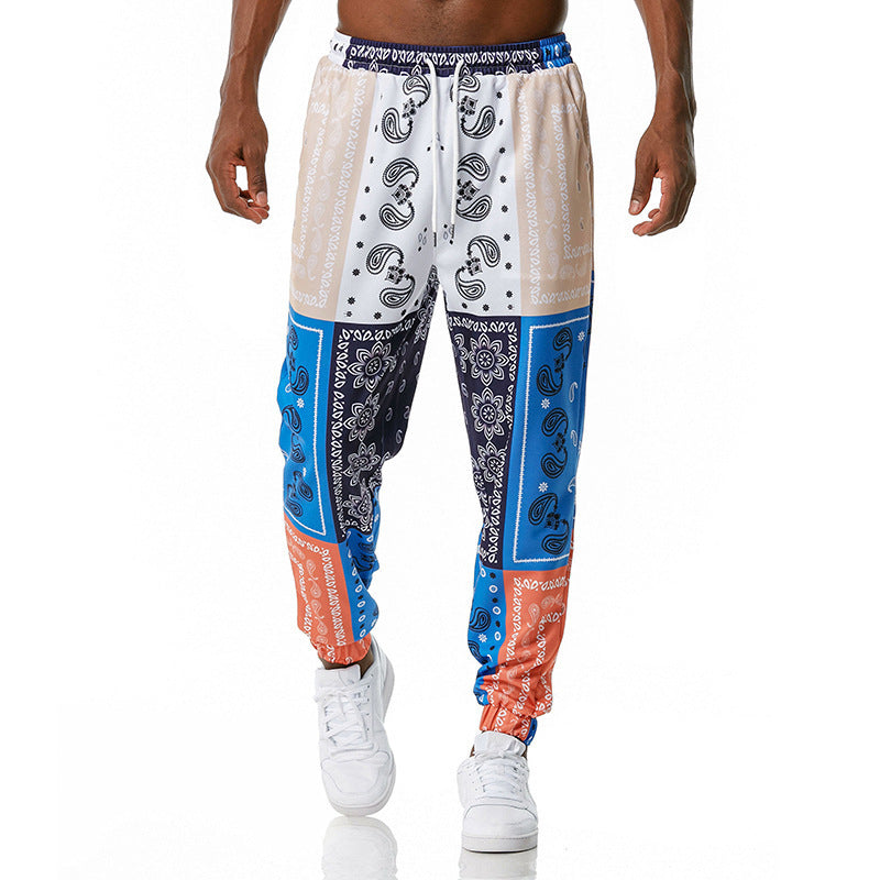 Printed Jogging Pants Casual Pants