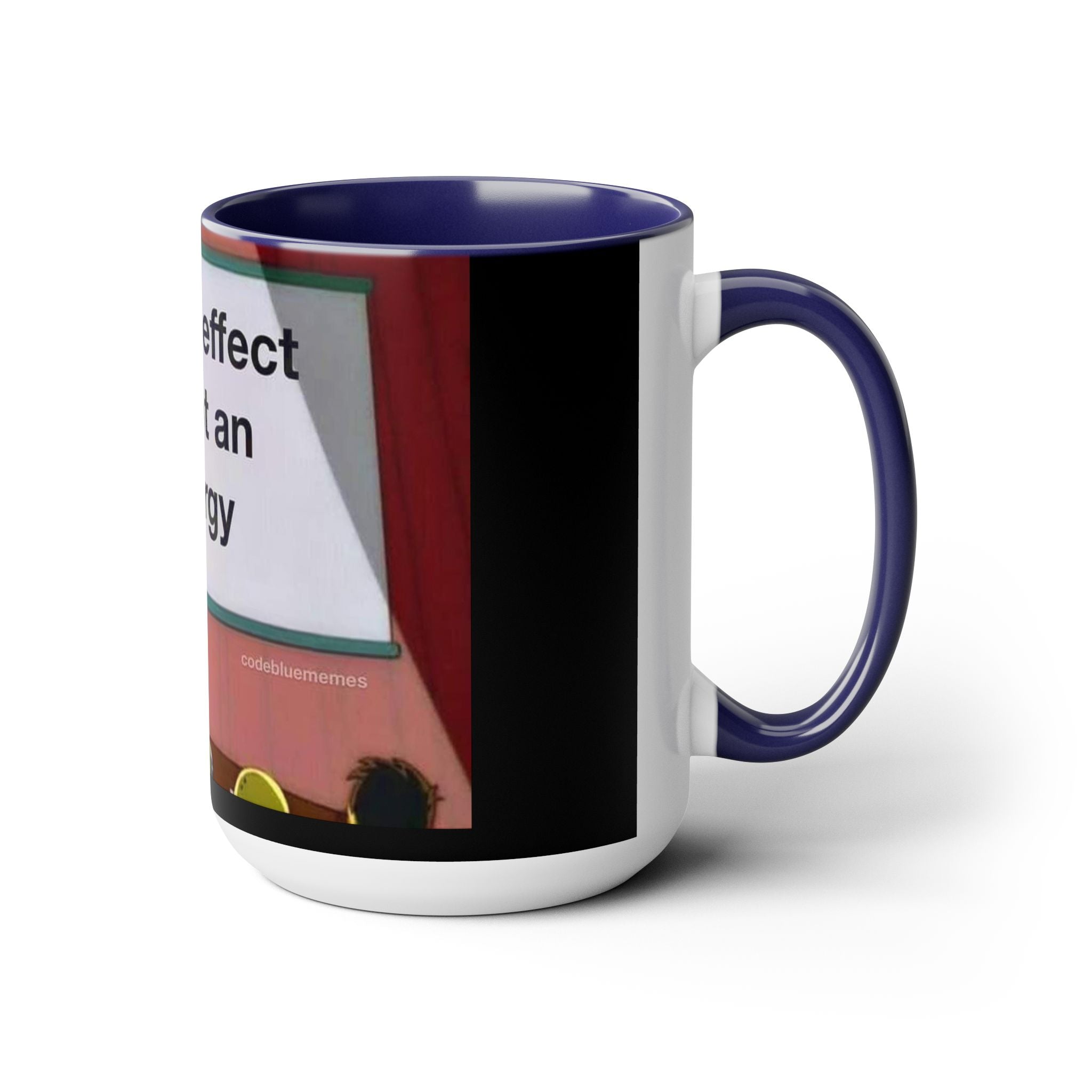 Two-Tone Coffee Mugs, 15oz