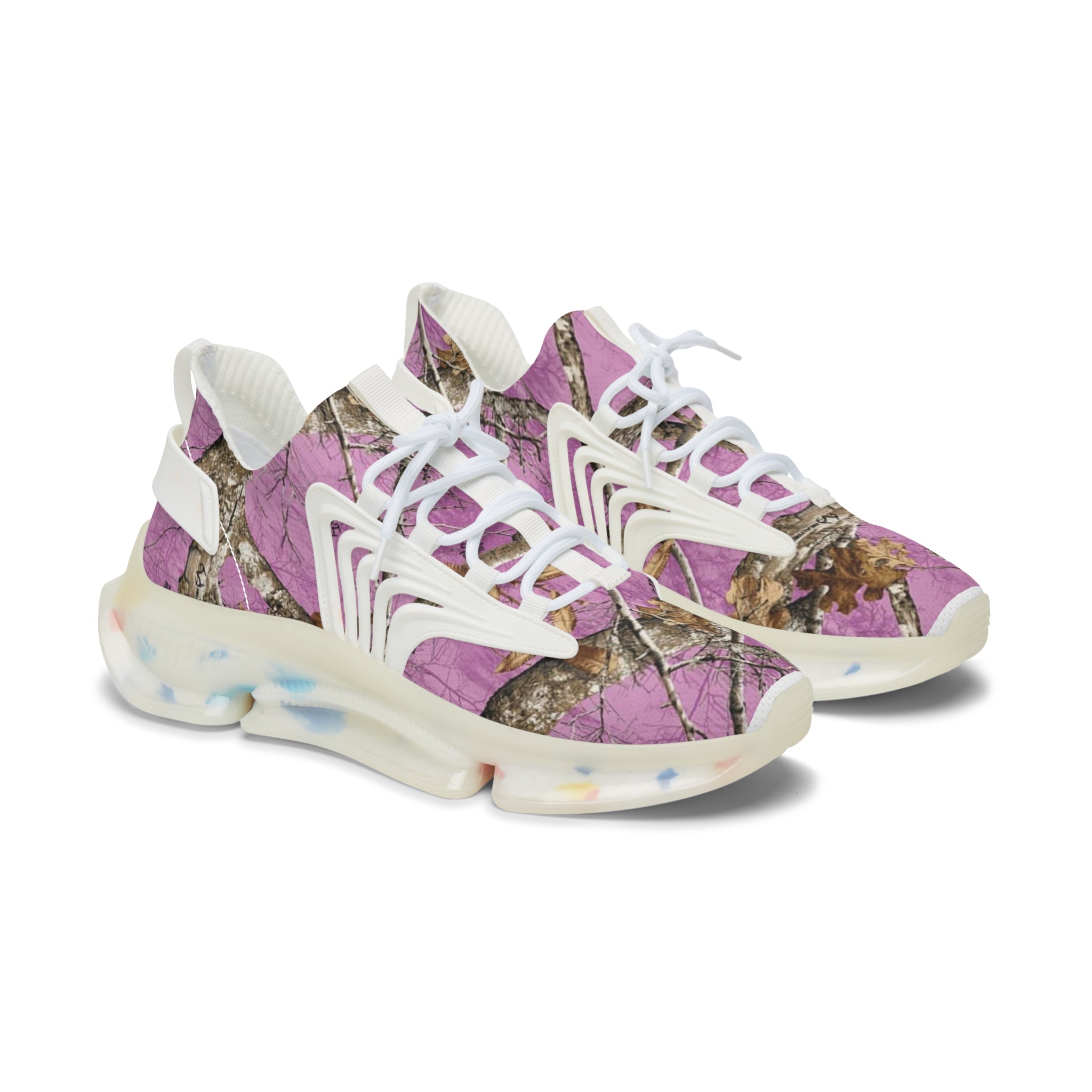 Women's Camo Mesh Sneakers