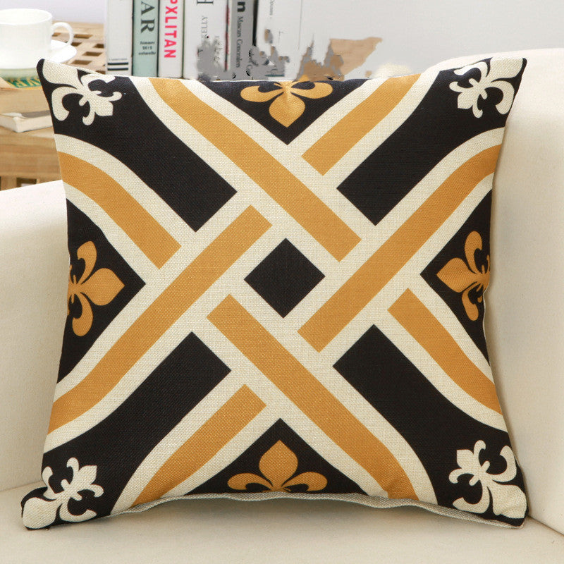 Cushion Cover Sofa Backrest Pillow