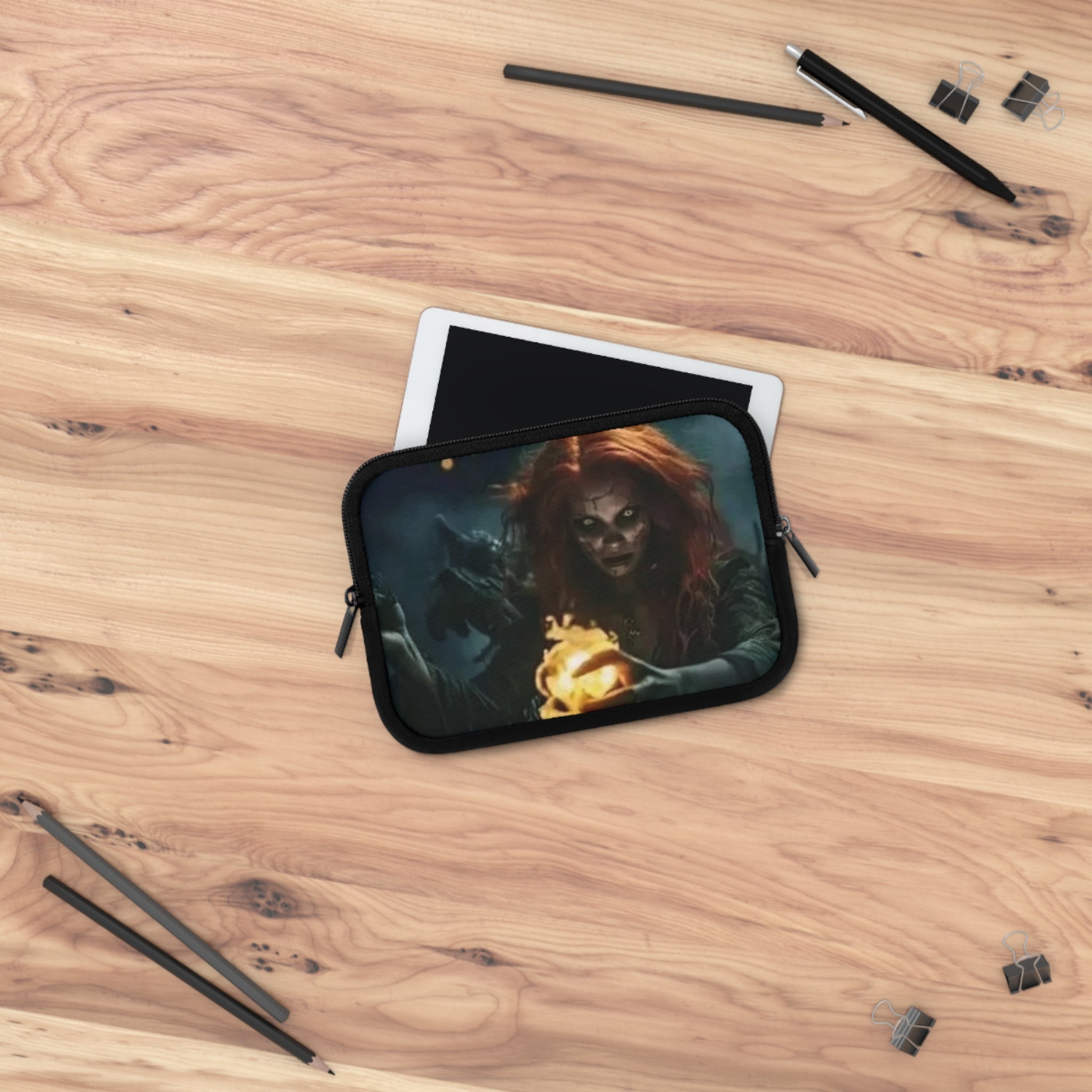 Witch Fire Ball Laptop Sleeve Case