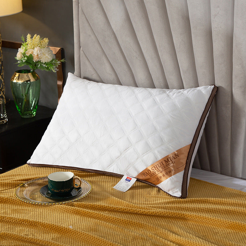 Adult Washed Down Velvet Hotel Hotel Neck Pillow Core Single