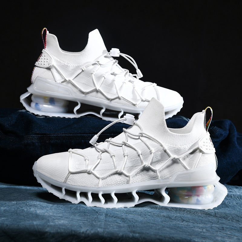 Breathable Mesh Shock Absorption Trend Running Shoes