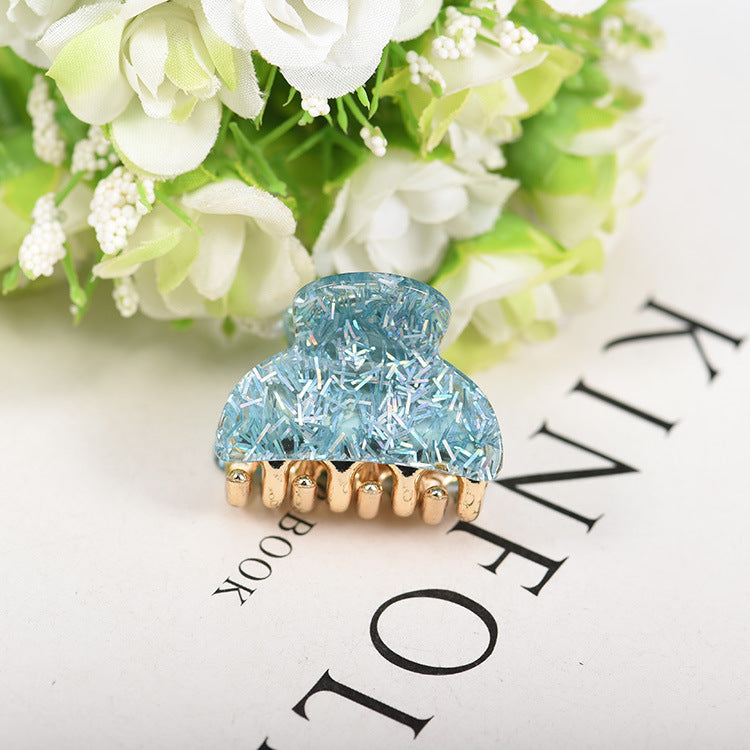 Acrylic Hair Clips Women's Ponytail Hair Catching Bath Tray Hair Clips