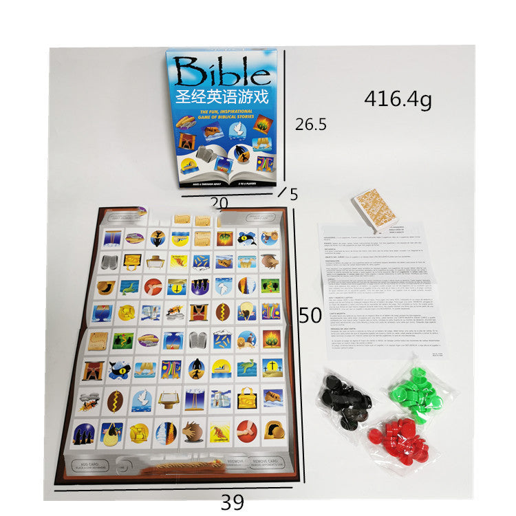 English Sequence Board Game Bible