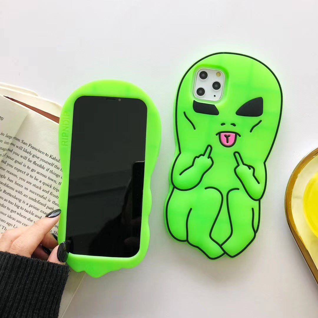 3D Strange Alien Cartoon Soft Cover