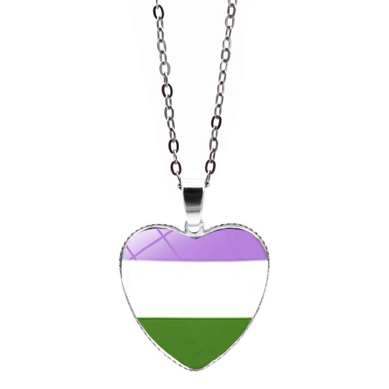 Love Pendant Sweater Chain