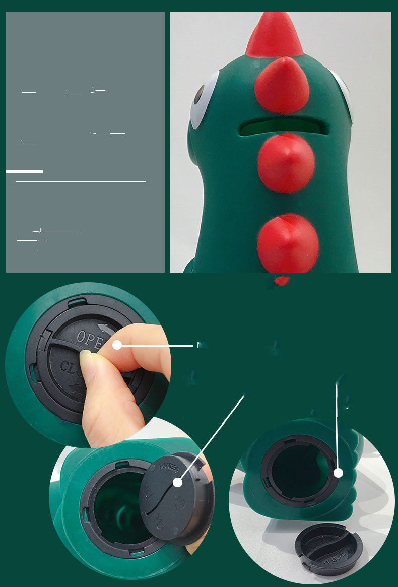 Children s Dinosaur Drop proof Piggy Bank