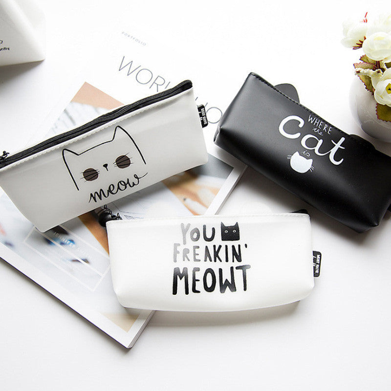 Learning Stationery Cat Pen Bag Boat Type Pectin Pen