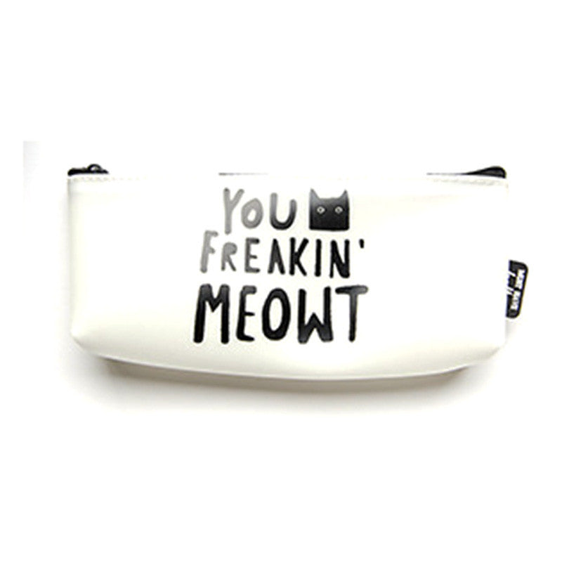 Learning Stationery Cat Pen Bag Boat Type Pectin Pen