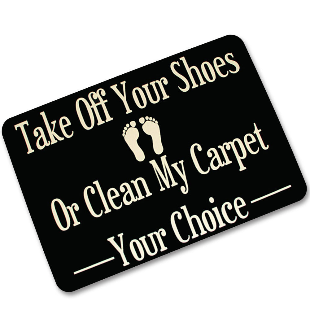 Rubber Door Mats AtThe Entrance Of The Hall,Floor Mats, Non-Slip, Absorbent, And Non-Blocking