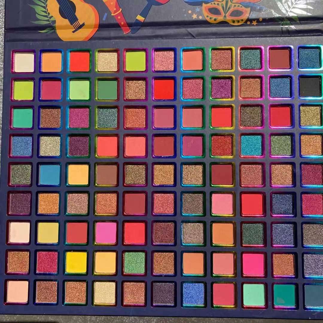Makeup Eyeshadow Large Palette 99 Colors Student Beginners Matte Pearlescent Earth Color Glitter