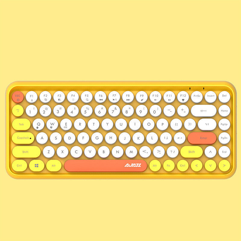 Home Office Girls Punk Bluetooth Keyboard
