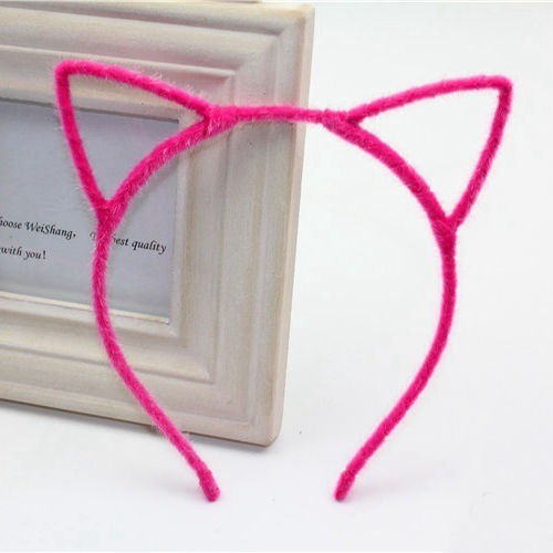 Cute Cat Ear Headband Korea Super Cute Sweet Small Fresh Hairpin Headband Adult Headwear Face Wash Headband