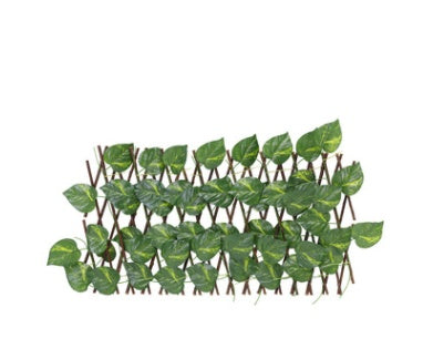 Simulation Plant Balcony Wall Decoration Fence Vegetable Garden Covering Fence Outdoor Guardrail Garden Fence Climbing Cane