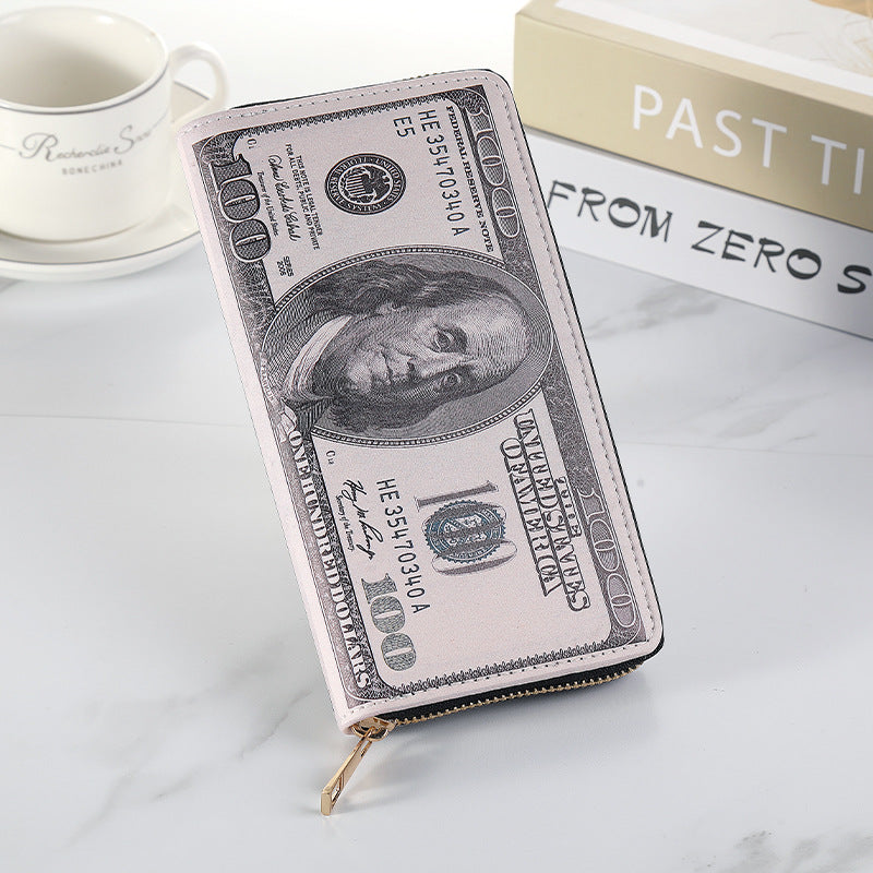 Cartoon Coin Clutch Bag Zipper Wallet Female Bill Holder