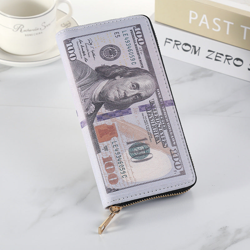 Cartoon Coin Clutch Bag Zipper Wallet Female Bill Holder