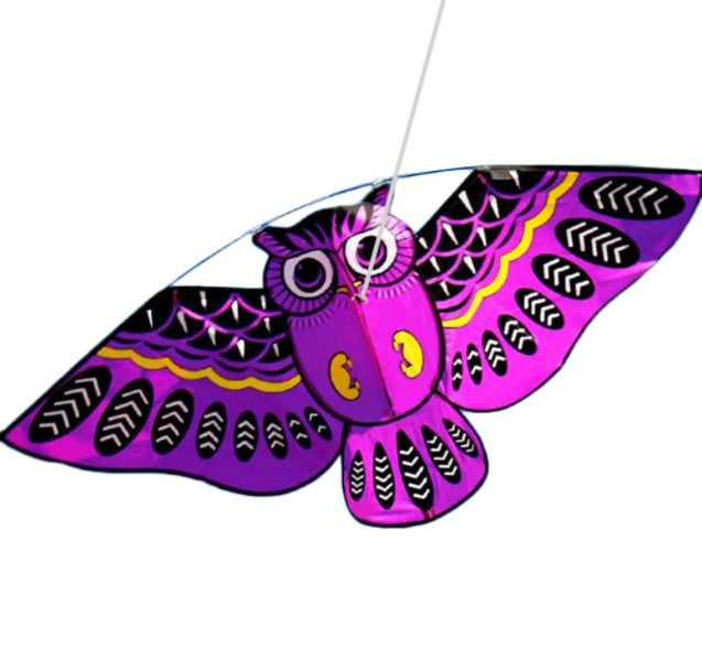 Owl Kite Cartoon Children's Kite Crafts Outdoor Flying