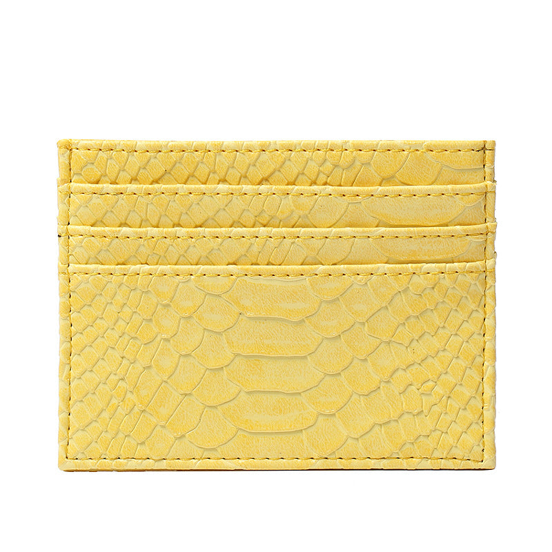 PU Leather Bank Card Holder