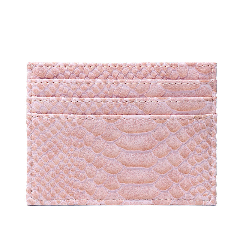 PU Leather Bank Card Holder
