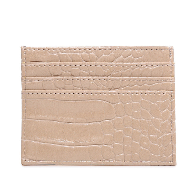 PU Leather Bank Card Holder