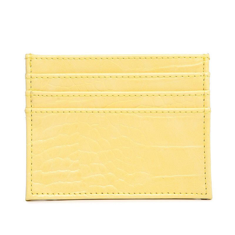 PU Leather Bank Card Holder