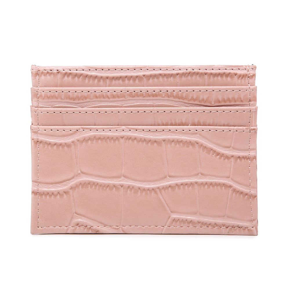PU Leather Bank Card Holder