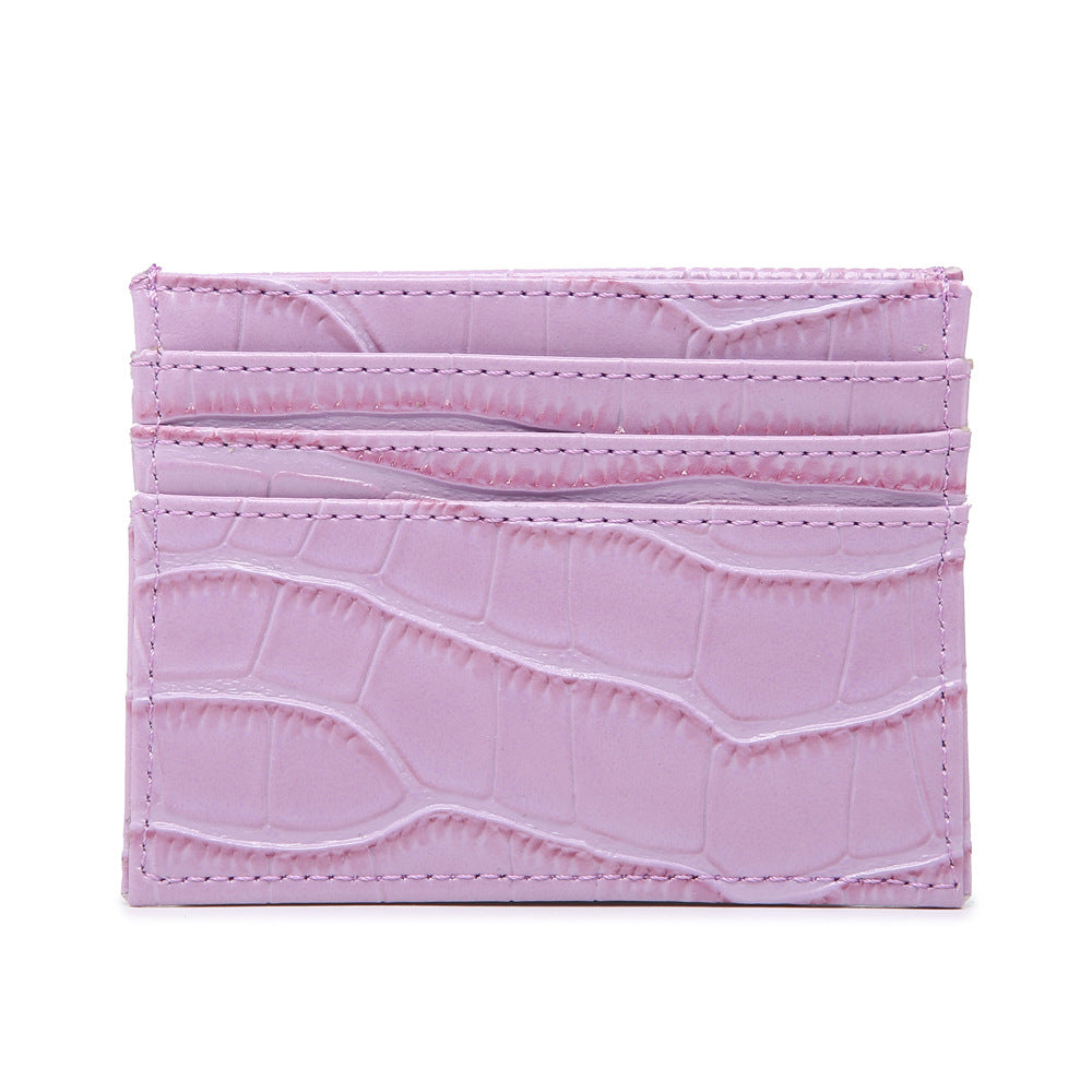 PU Leather Bank Card Holder