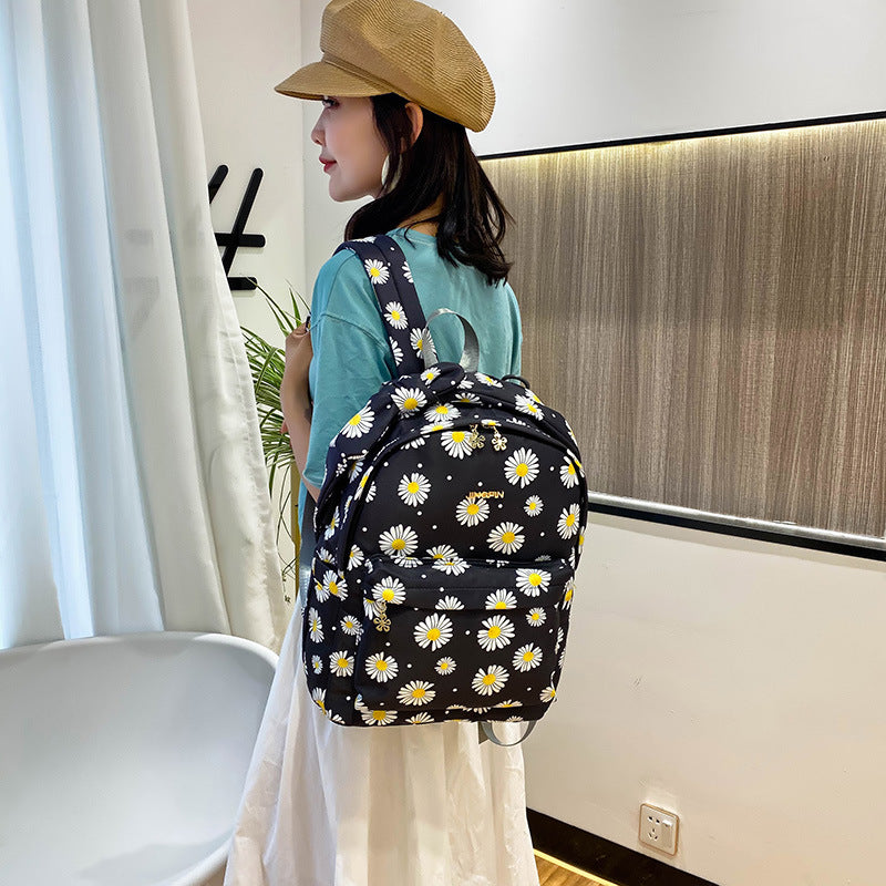 Daisy Mummy Bag Mummy Bag Double Shoulder Multi Function Diaper Bag Mother Baby Backpack