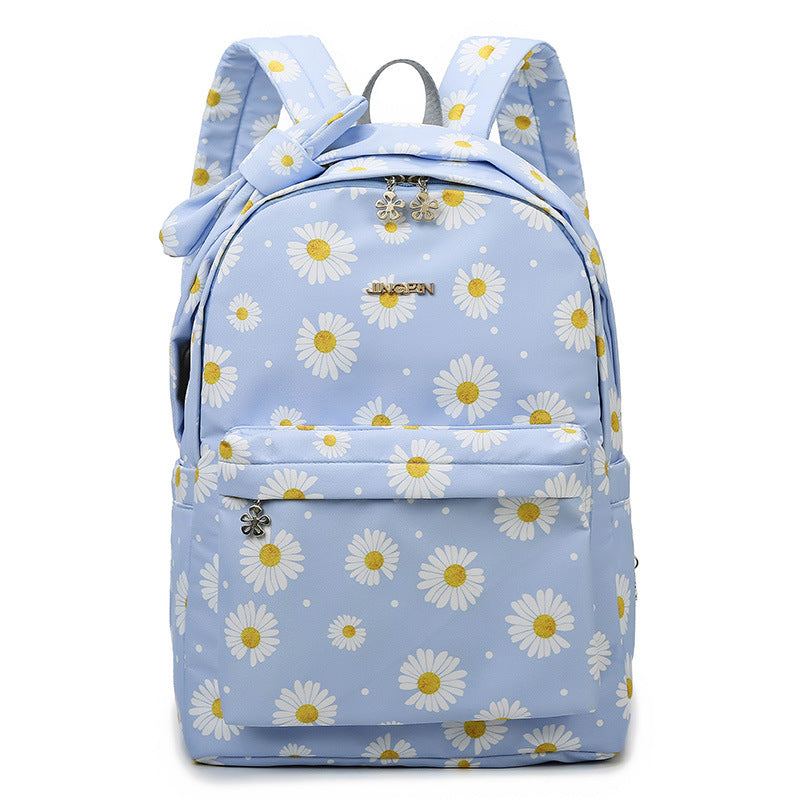 Daisy Mummy Bag Mummy Bag Double Shoulder Multi Function Diaper Bag Mother Baby Backpack