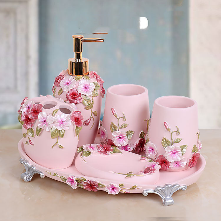 Household Bathroom Five-Piece Wash Set