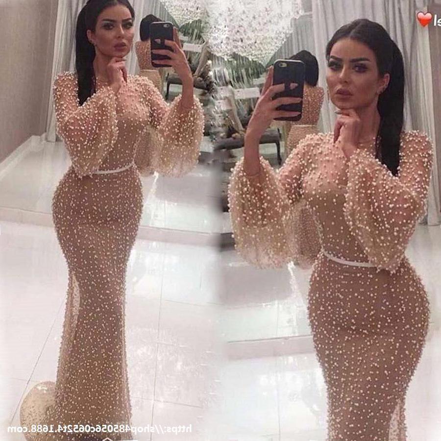 Robe Sexy, Fine Longue De Tulle Transparente  Manches Longues