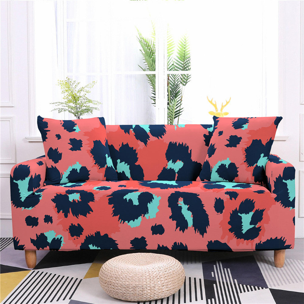 Leopard Stripe Pattern Modern Stretch Sofa Cover