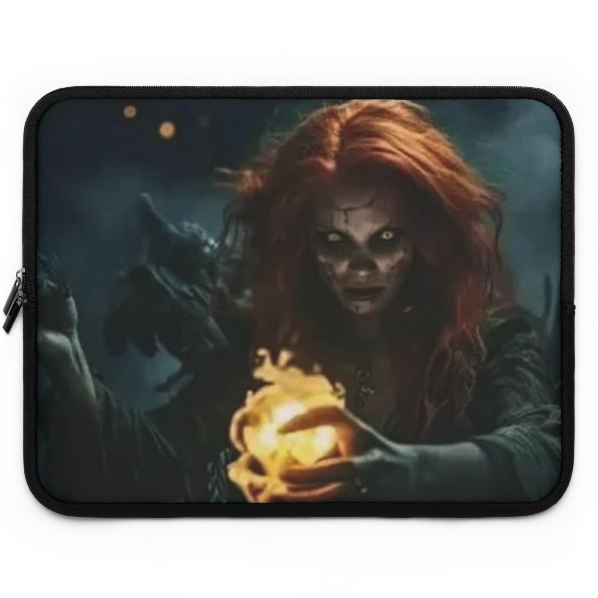 Witch Fire Ball Laptop Sleeve Case