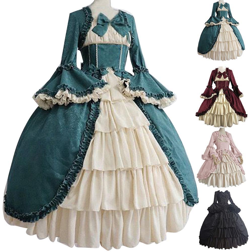Vintage Gothic Court Dress